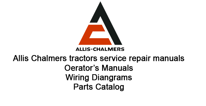 Allis Chalmers Tractors PDF Manual
