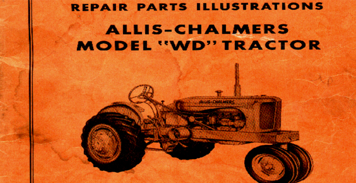 Allis Chalmers WD Factory Service Manual