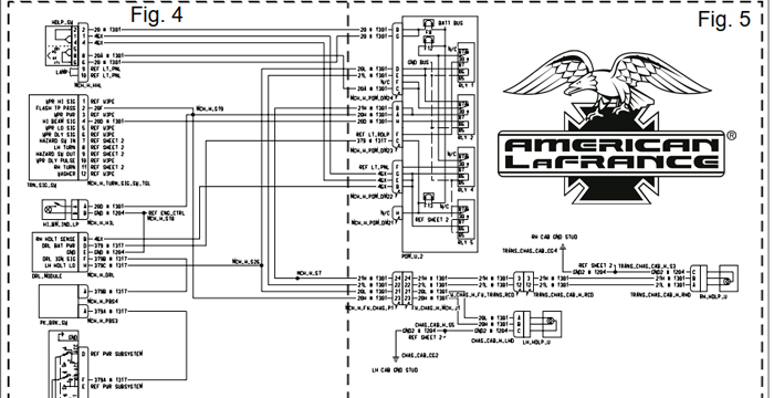 American LaFrance Condor Truck Electrical Wiring Diagrams