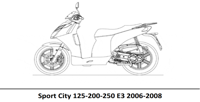 Aprilia Sport City OEM Spare Parts Catalogue