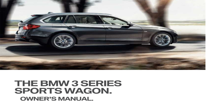 BMW 3 Series Sports Wagon 2016 Owners Manual