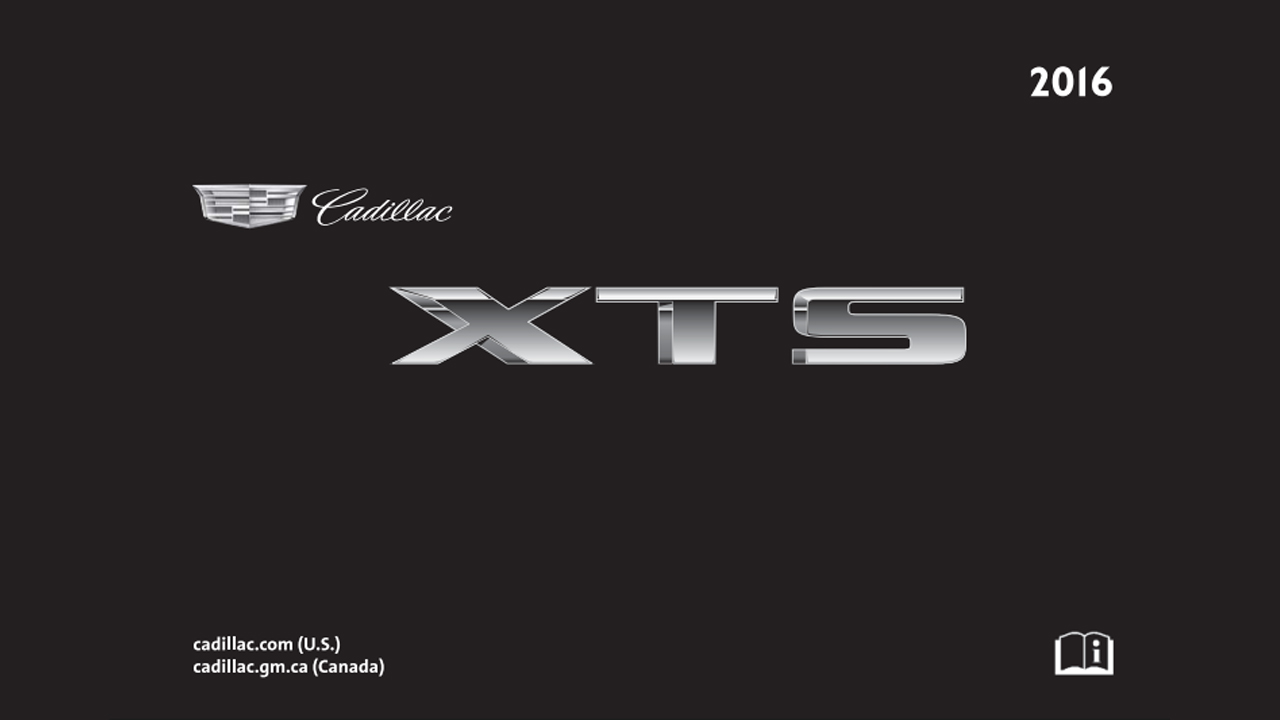 Cadillac XTS SEDAN Owners Manual 2016