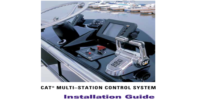Caterpillar Marine Controls Installation Manual