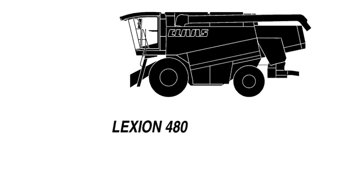 Claas Lexion 480 Repair Manual