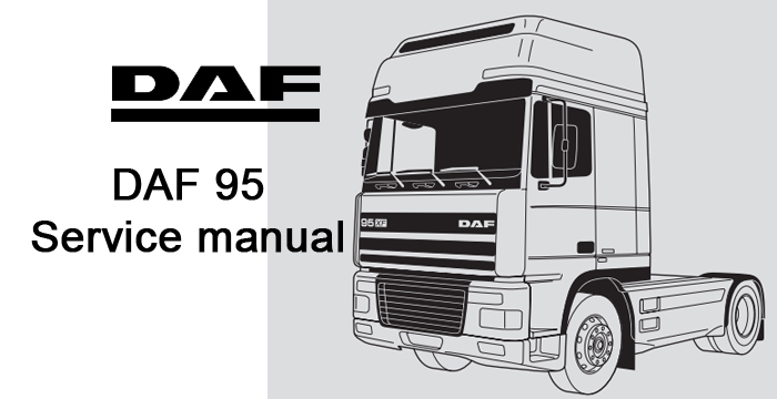 DAF 95XF Maintenance Manual