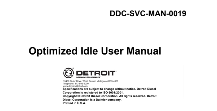 Detroit Diesel service manual dd15