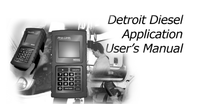 Detroit Diesel Application Users Manual