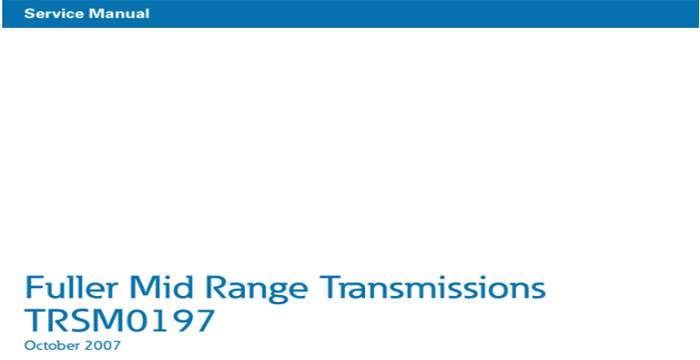 Eaton CL-550 Transmission Service Manual