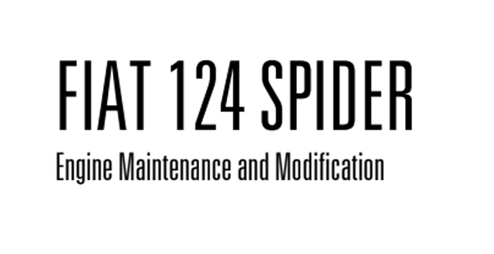 FIAT 124 Maintenance Manual