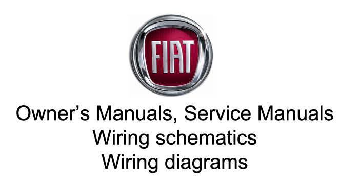 Fiat Service Manuals, Wiring Diagrams PDF