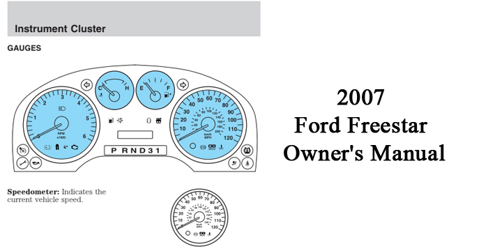 2007 Ford Freestar Owner's Manual