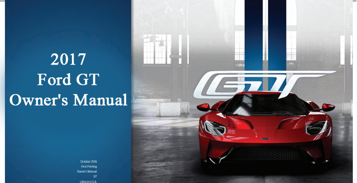 2017 Ford GT Owner's Manual