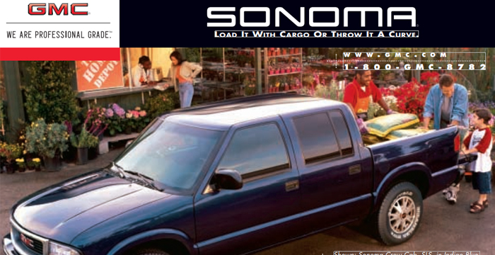 GMC Sonoma Owner's Manual