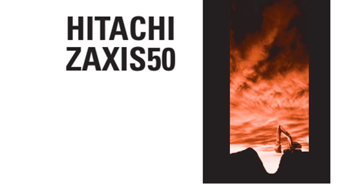 Hitachi ZX50 Excavator Technical Specifications