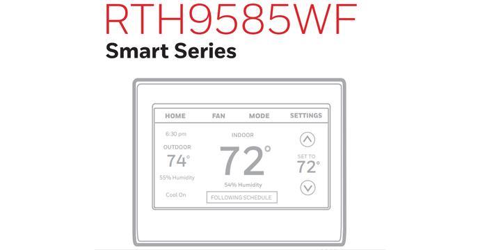 Color Touchscreen Programmable Thermostat User Guide