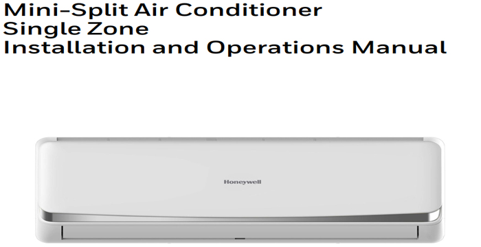 Honeywell HWAC-2417S 24,000 BTU Mini Split Air Conditioner