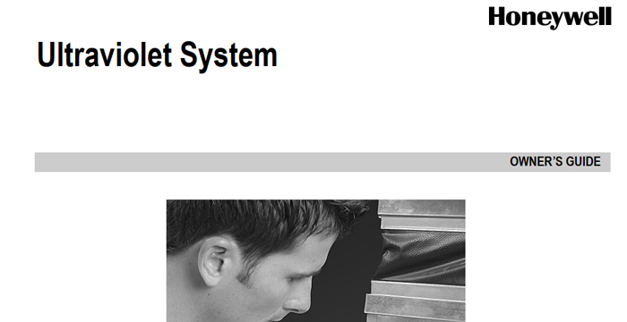 Honeywell RUVLAMP1 UV Air Purifier System User Manual