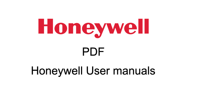 Honeywell User manuals PDF