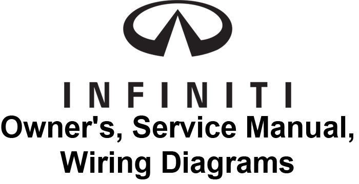 Infiniti Owner's, Service Manual and Wiring Diagrams