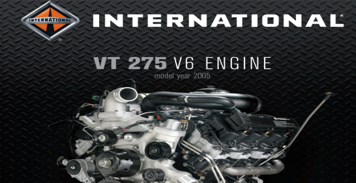 International VT 275 V6 PDF Manual