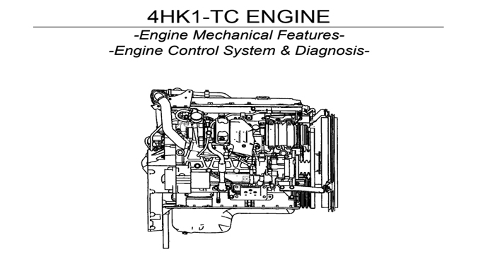 Isuzu 4HK-1 Engine Service Manual