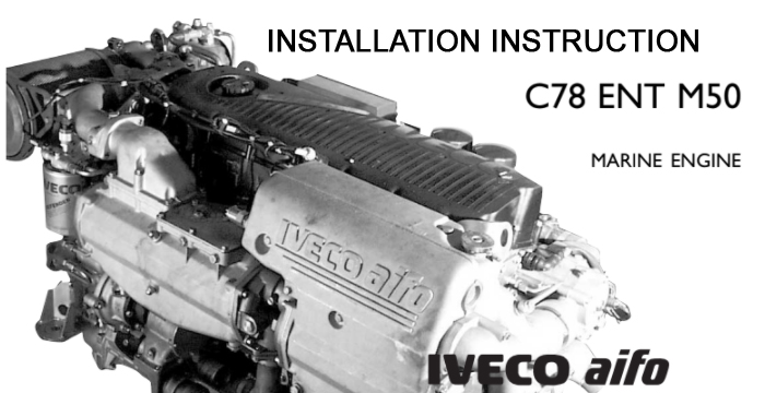 Iveco C78 ENT M50 PDF Installation Instruction Manual