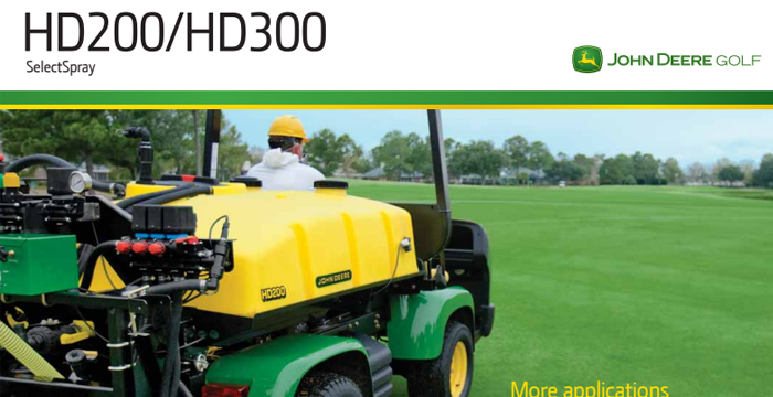 John Deere HD300 Operator manual