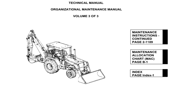 John Deere JD 410 BACKHOE LOADER Service Manual