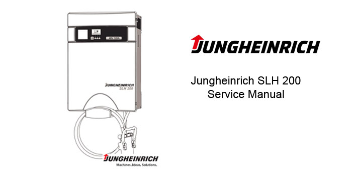 Jungheinrich SLH 200 Service Manual