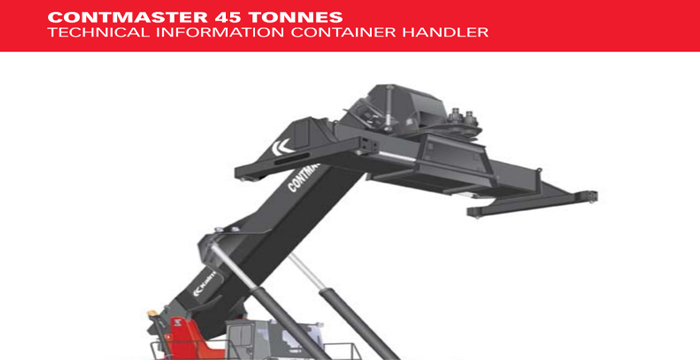 Kalmar Contmaster 45 Tons Technical Information Container Handler