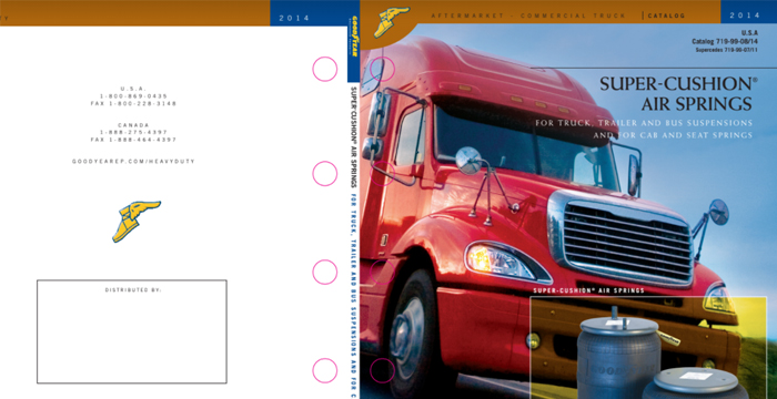 Kenworth Super-Cushion Air Springs Replacement Parts Catalog