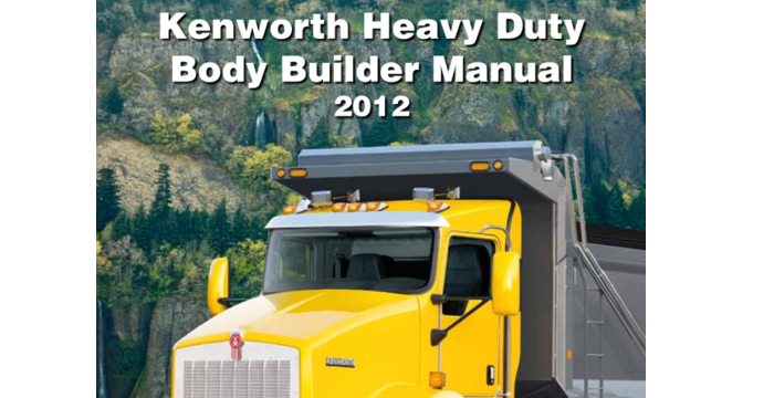 KenworthHd t800 w900 c500 Body Builder Manual
