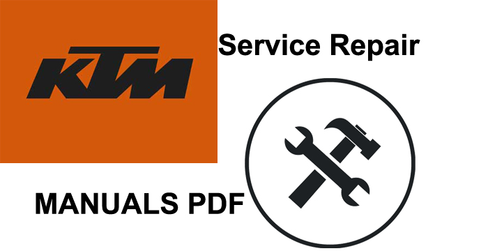 KTM Service Repair manuals PDF