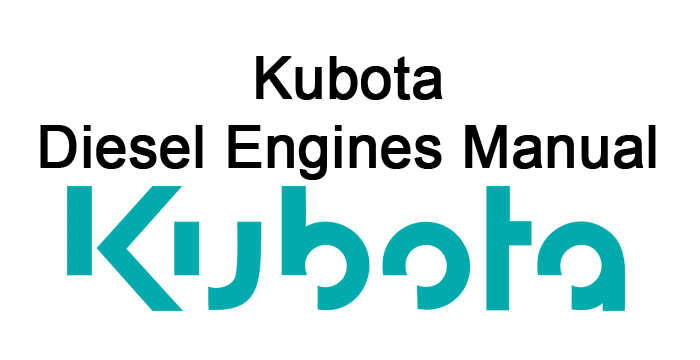 Kubota Diesel Engines Manual