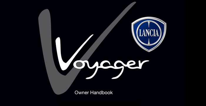 Lancia VOYAGER Owner's Manual