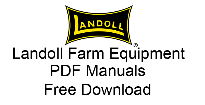 Landoll Farm Equipment Manuals PDF