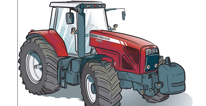 Massey Ferguson Tractor MF8400 instruction