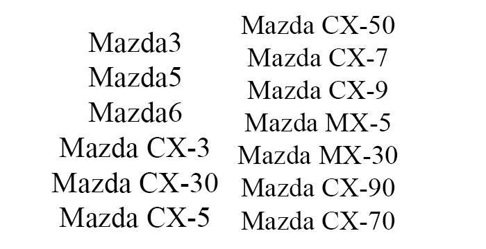 Mazda Owner’s Manual