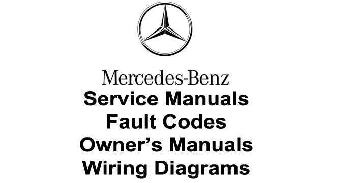 Mercedes-Benz PDF Manuals list PDF