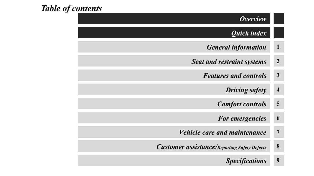 Mitsubishi Outlander XL Owners Manual 2011