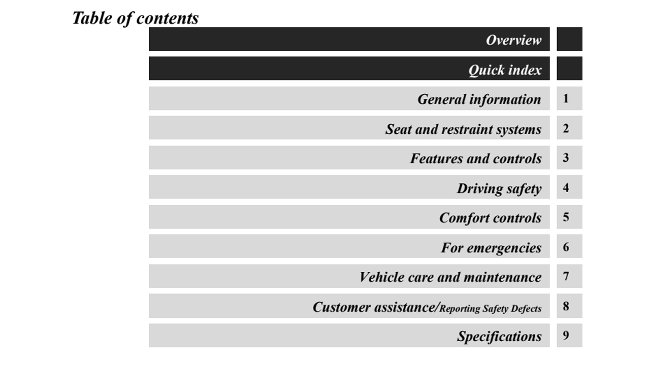 Mitsubishi Outlander XL Owners Manual 2012