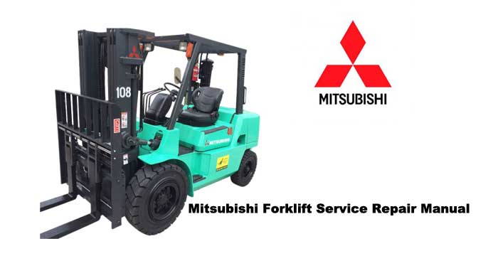 Mitsubishi Forklift Service Repair Manual