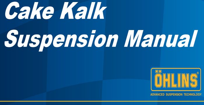 Öhlins Cake Kalk Suspension Manual