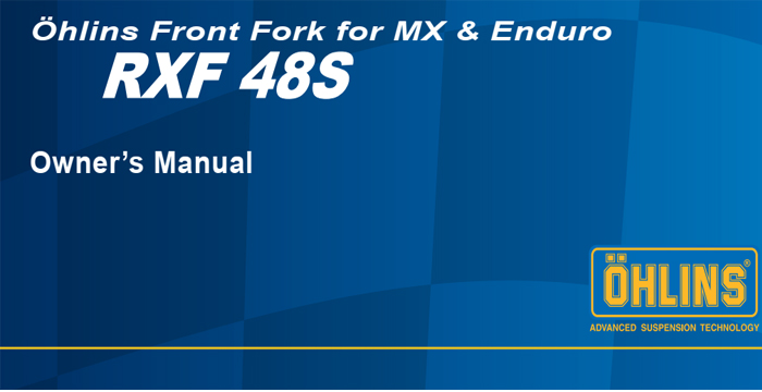 Öhlins Front Fork for MX and Enduro