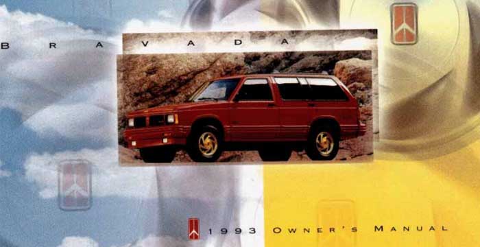 1993 Oldsmobile Bravada Owner’s Manual