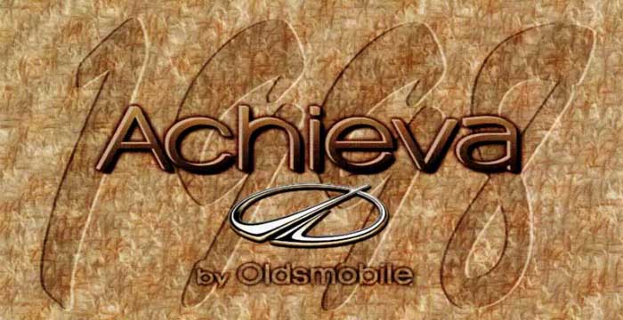 1998 Oldsmobile Achieva Owner’s Manual