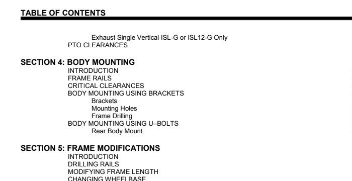 Peterbilt 389 Heavy Duty Body Builder Manual