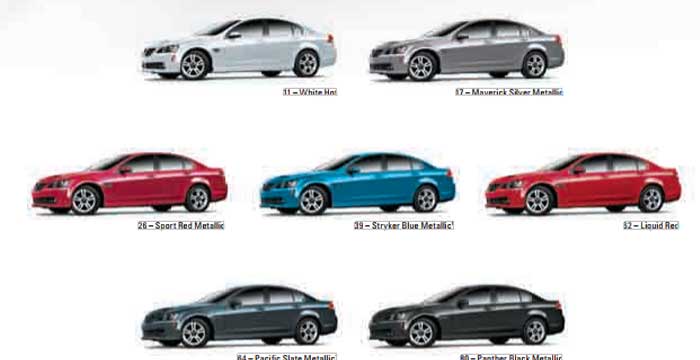 Pontiac G8 Service, Owner’s Manual