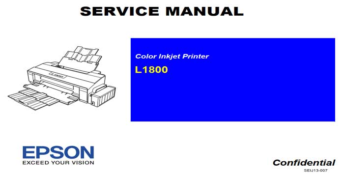 Epson L1800 Service Manual