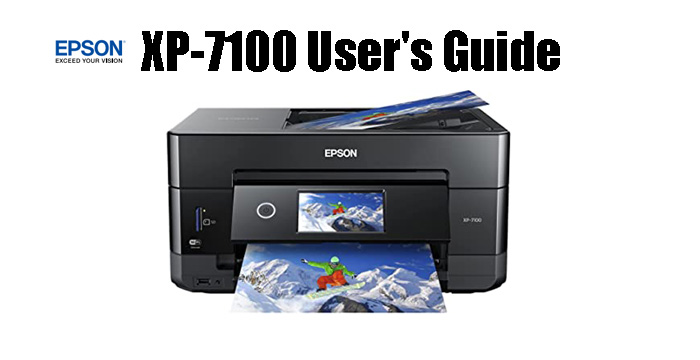 How To Setup, Install Ink Cartridges, Copying, and Scanning Epson XP-7100